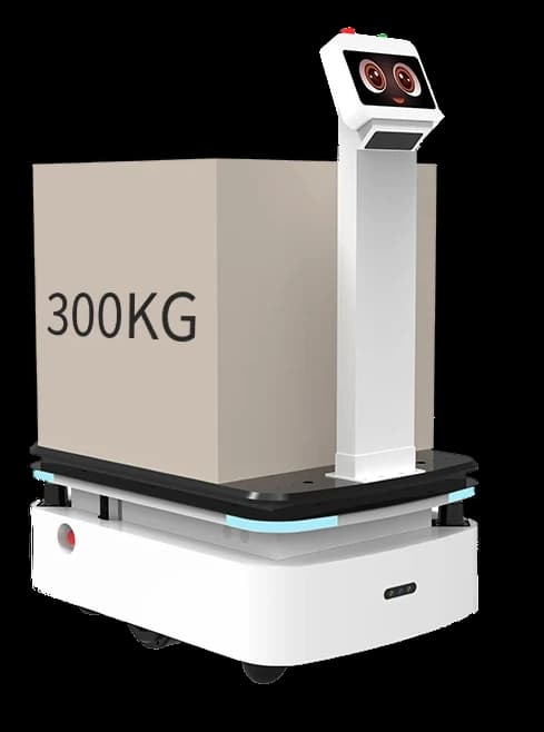 300kg 화물을 실은 컴팩트 리프팅 반송 로봇 BOT40F